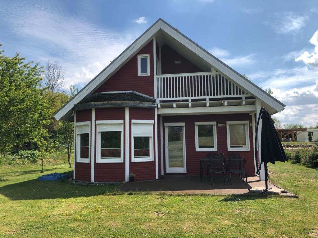 Ferienhaus Norweger Haus Am Tollensesee